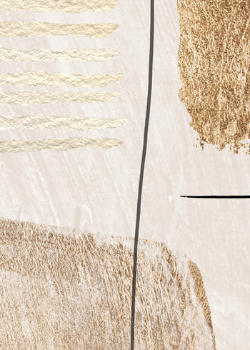 Canvastavla - Beige Whispers (45X60)
