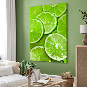 Ljuddämpande tavla - Lime